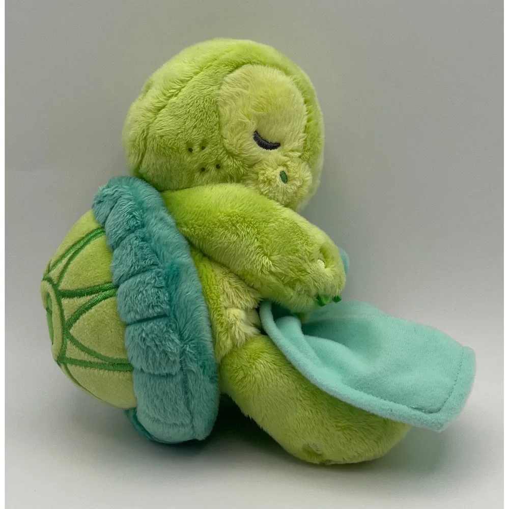 Tokyo Disney Sea 'Olu Mel Sleeping Turtle Plush Sweet Dreams Rainbow Blanket 7